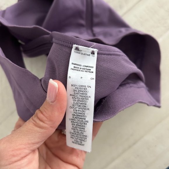 Nike Sport Bra Purple - Picture 2 of 3